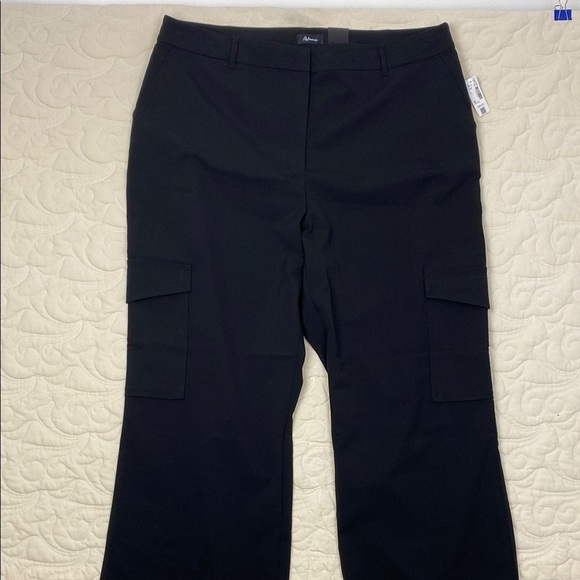 NEW Reitmans Black Cargo Dress Pants Size 22 Tall High Rise - Picture 14 of 14